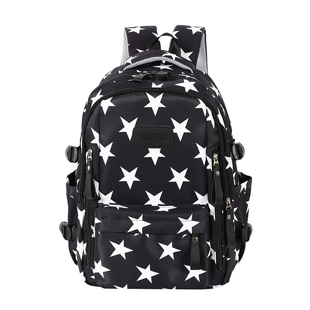 Stylischer Sternenprint-Rucksack