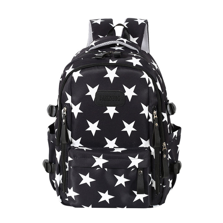 Stylischer Sternenprint-Rucksack