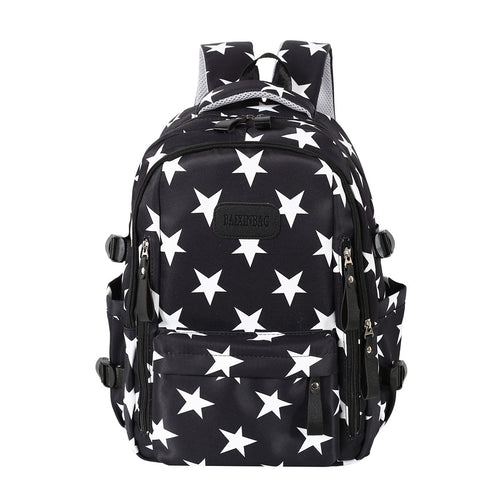 Stylischer Sternenprint-Rucksack
