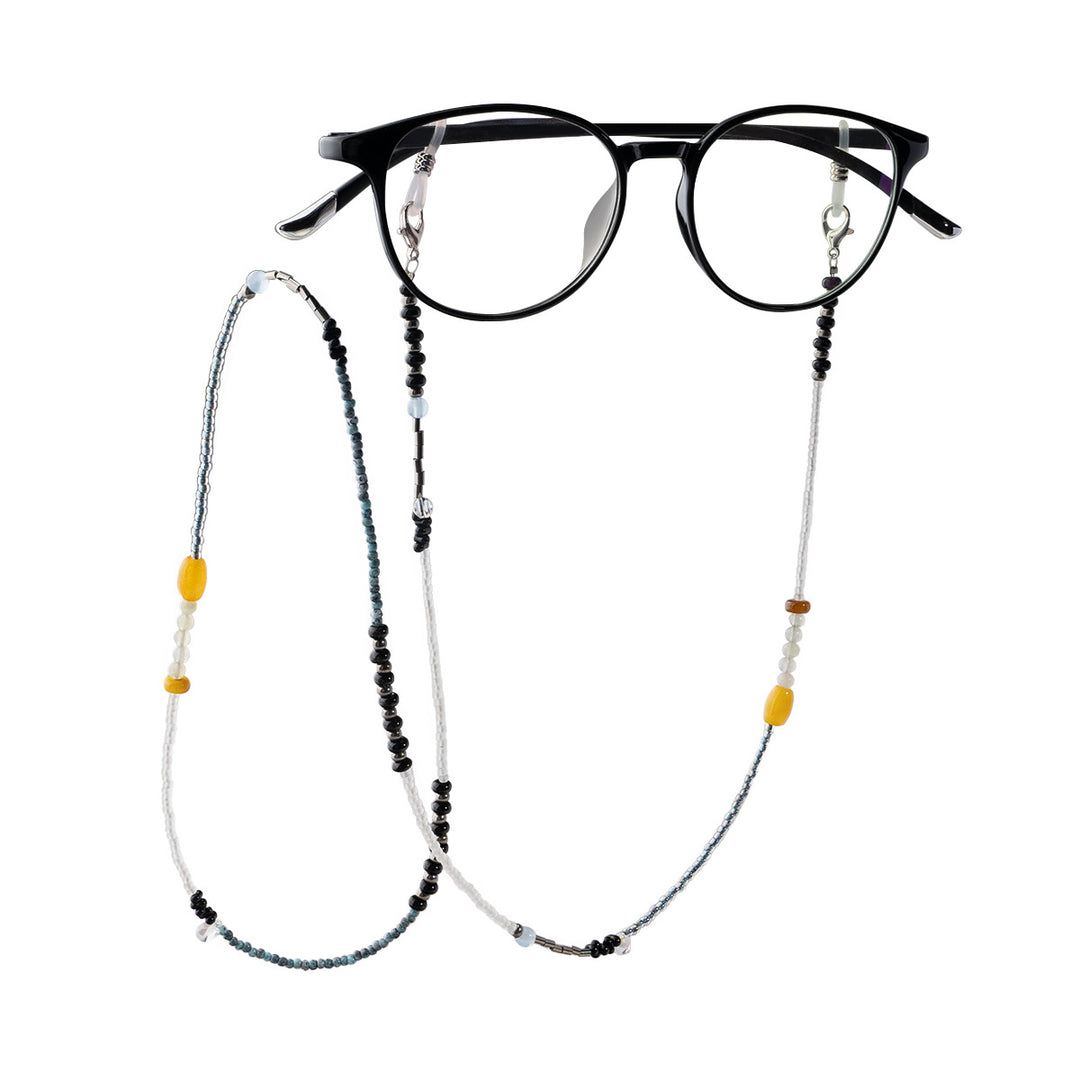 Handgefertigte Perlen-Brillenhalter-Kette Karnz