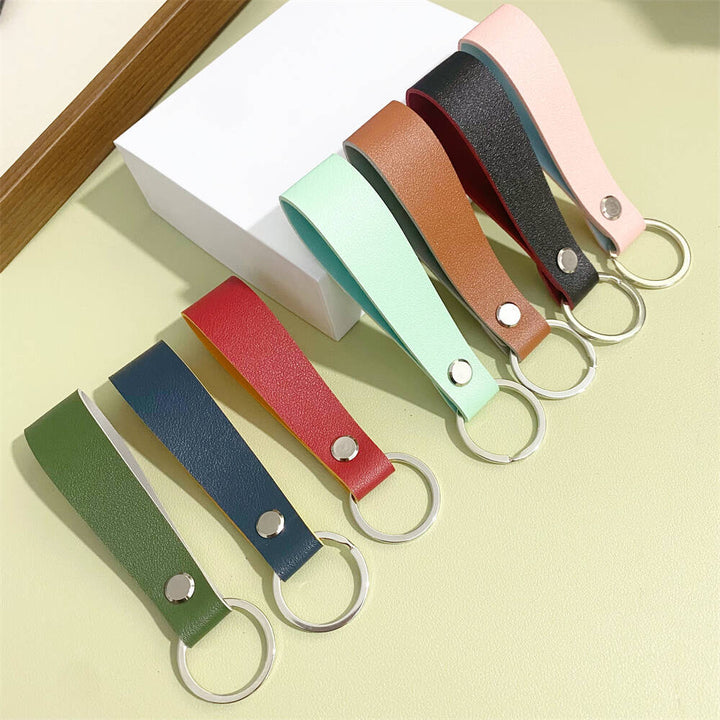 Premium Leder Schlüsselanhänger Halter Karnz