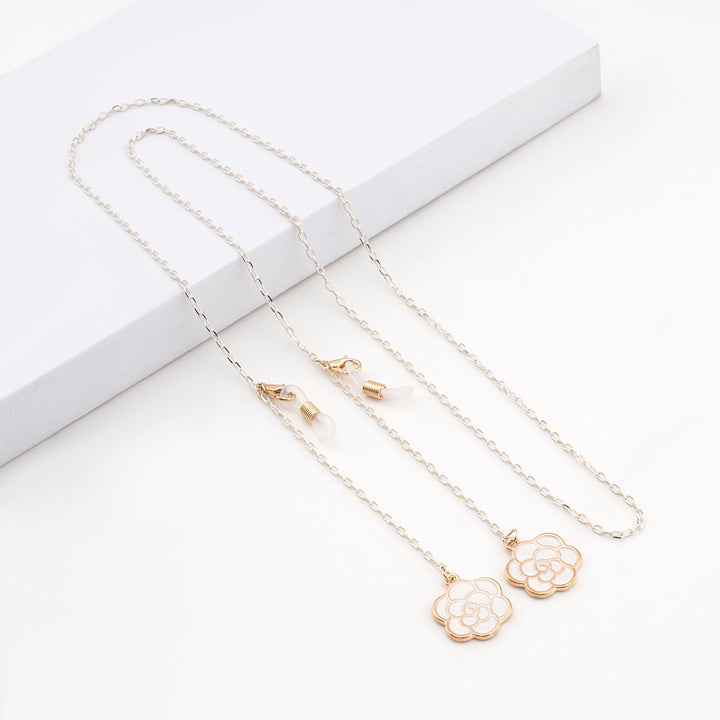 Elegante geometrische Brillenchnur Karnz