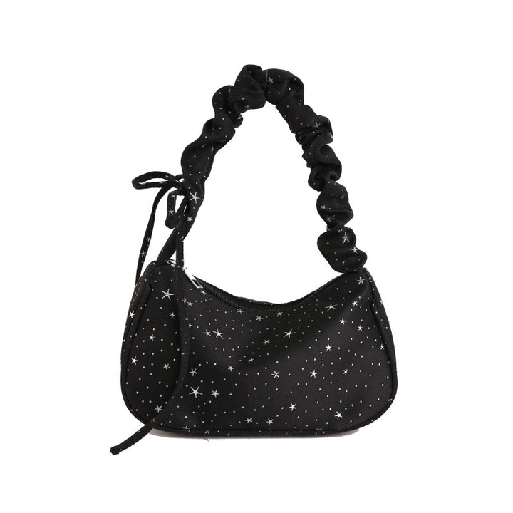 WoChic Schlaff Star-Muster Handtasche Karnz