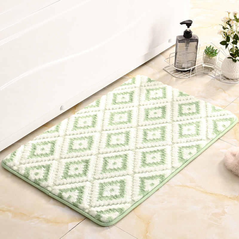 Diamant-Muster Weiche Badezimmermatte
