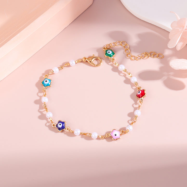 Bunte Charme Fußkettchen Karnz