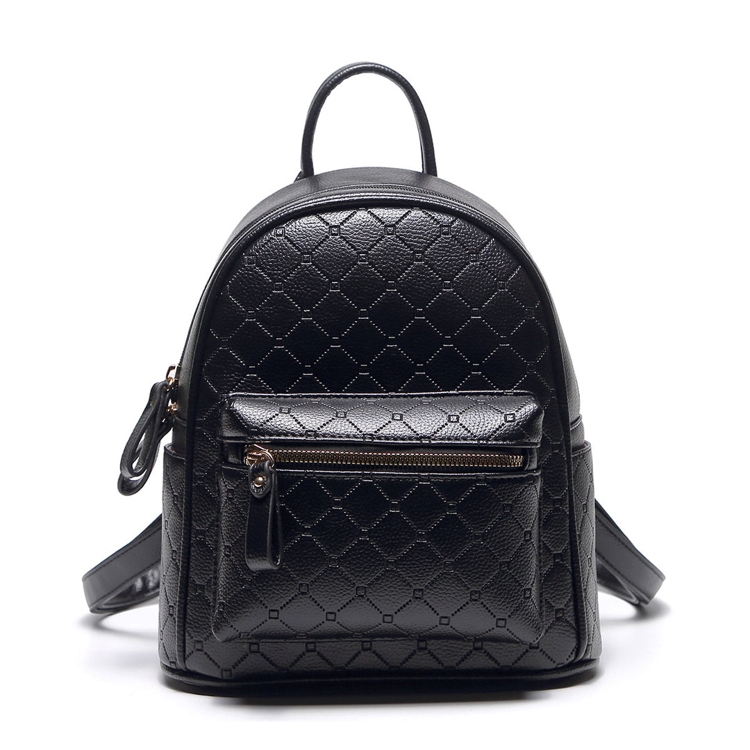 Stylische Strukturierte Mini-Rucksack Karnz