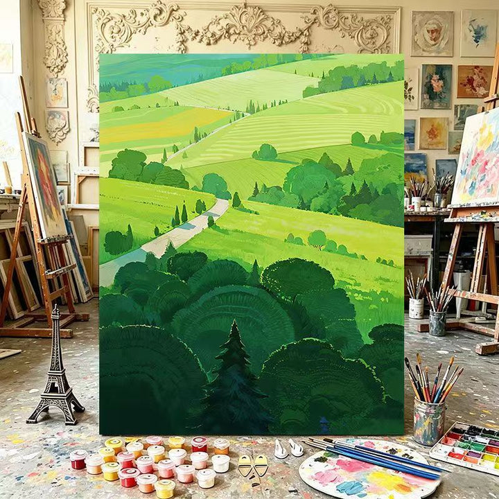 Szenische Natur Landschaft Leinwandkunst Karnz