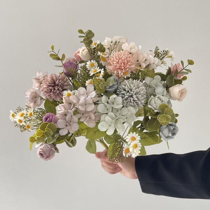 Dekorative Blumenmitte