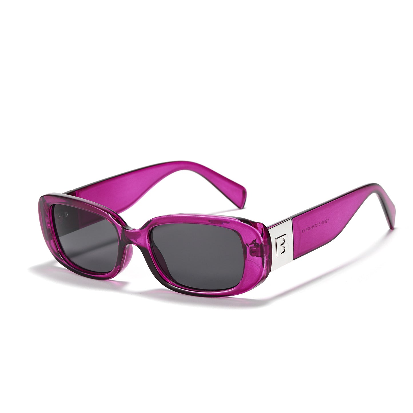Damen trendige Sonnenbrille mit modischem Klarglasrahmen und UV-Schutz Karnz