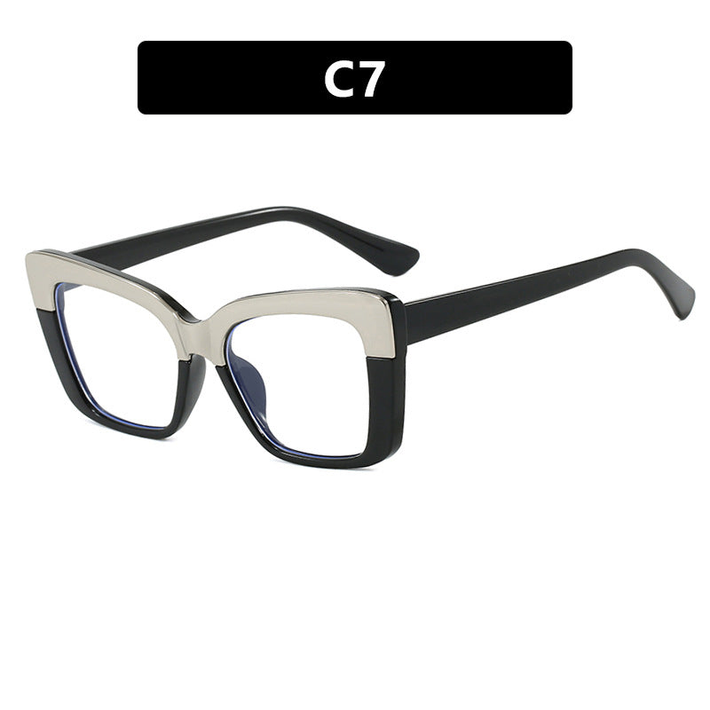 Damen modische Brille im trendigen Geometrie-Design Karnz