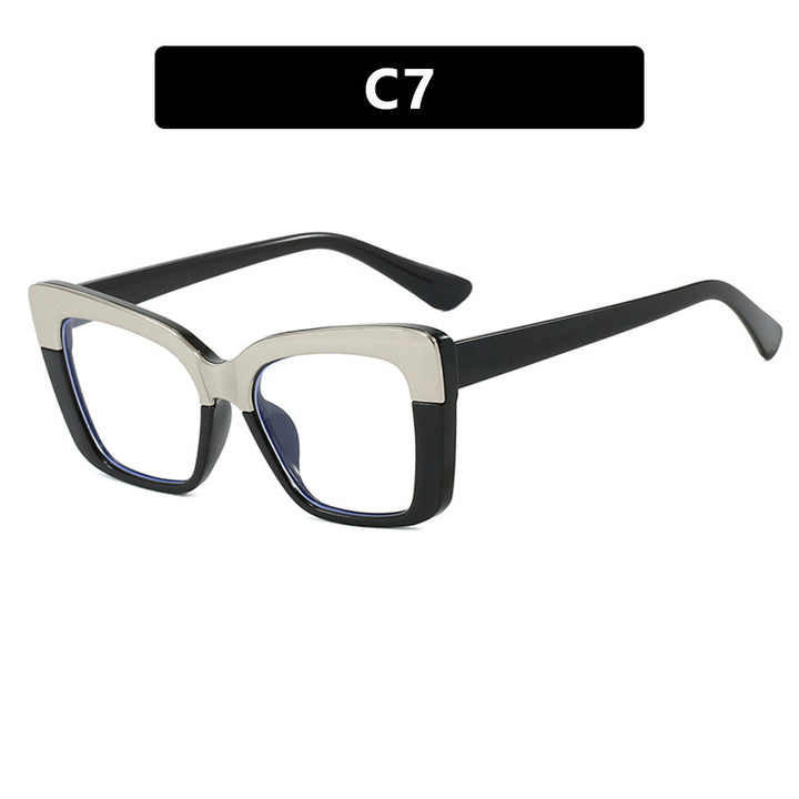 Damen modische Brille im trendigen Geometrie-Design Karnz