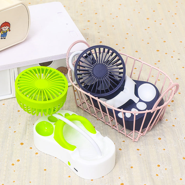 Unisex Tragbarer USB Tischventilator mit flexiblem Arm und mehreren Geschwindigkeitsstufen Karnz