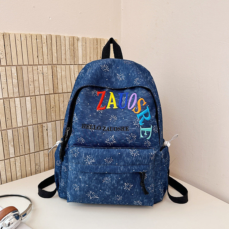 Stylischer mit Sternen verzierten Cordura-Rucksack Karnz