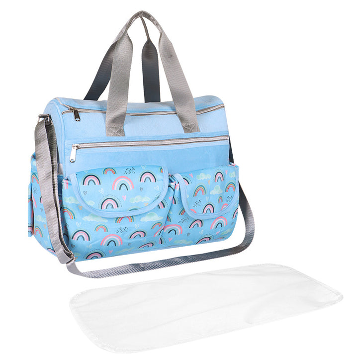 Multifunktionale Wickeltasche mit Praktischen Fächern Karnz