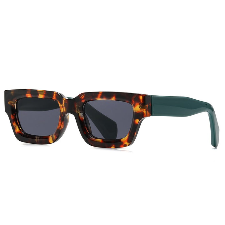 Damen oversized Sonnenbrille im modernen, kantigen Design Karnz