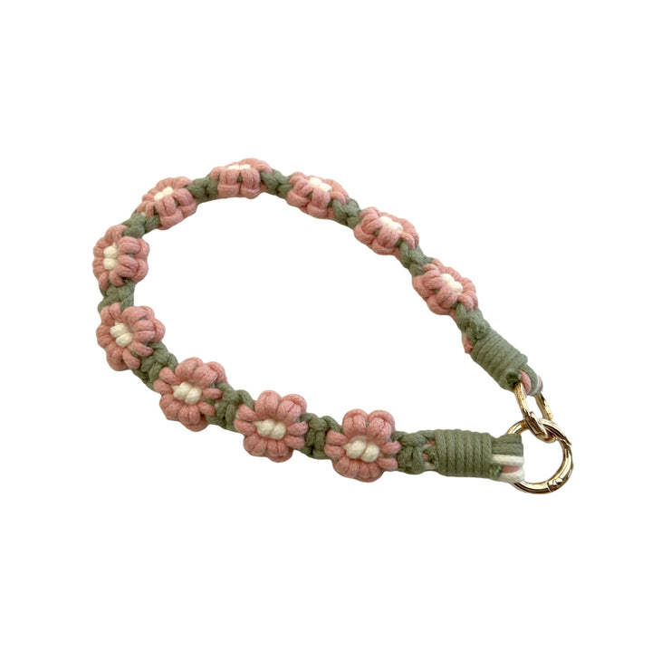Blumenmuster Schlüsselanhänger Halter Karnz