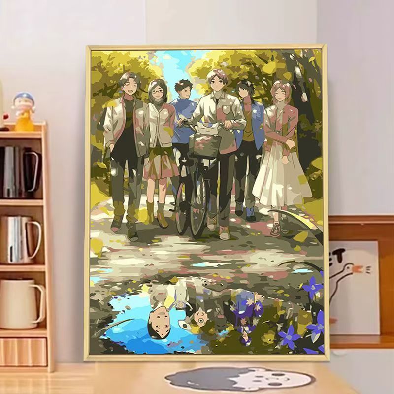 Anime-inspirierte Wandkunst Druck Karnz
