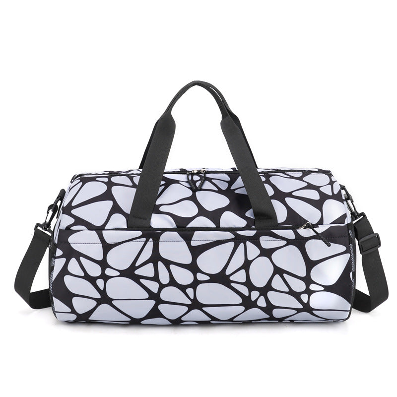 Stylische gemusterte Sporttasche Karnz