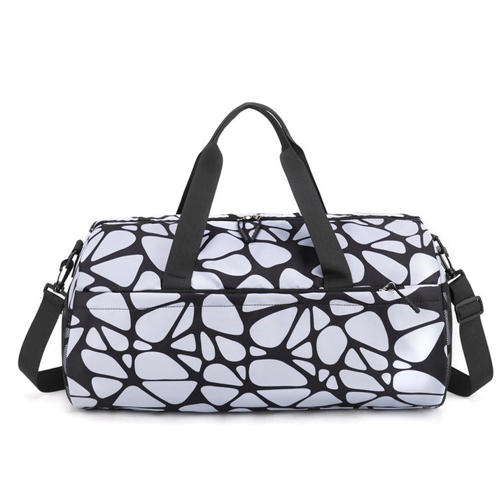 Stylische gemusterte Sporttasche Karnz