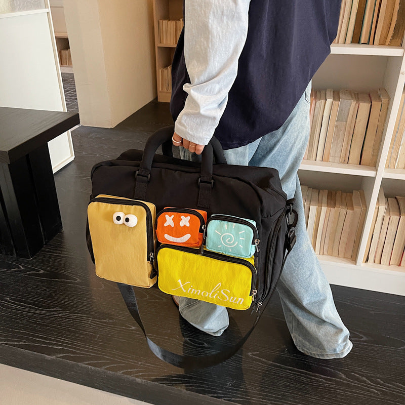 Stylische Mehrfach-Taschen Tragetasche Karnz