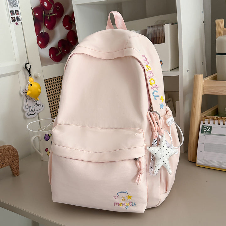 Trendige bestickte Rucksack