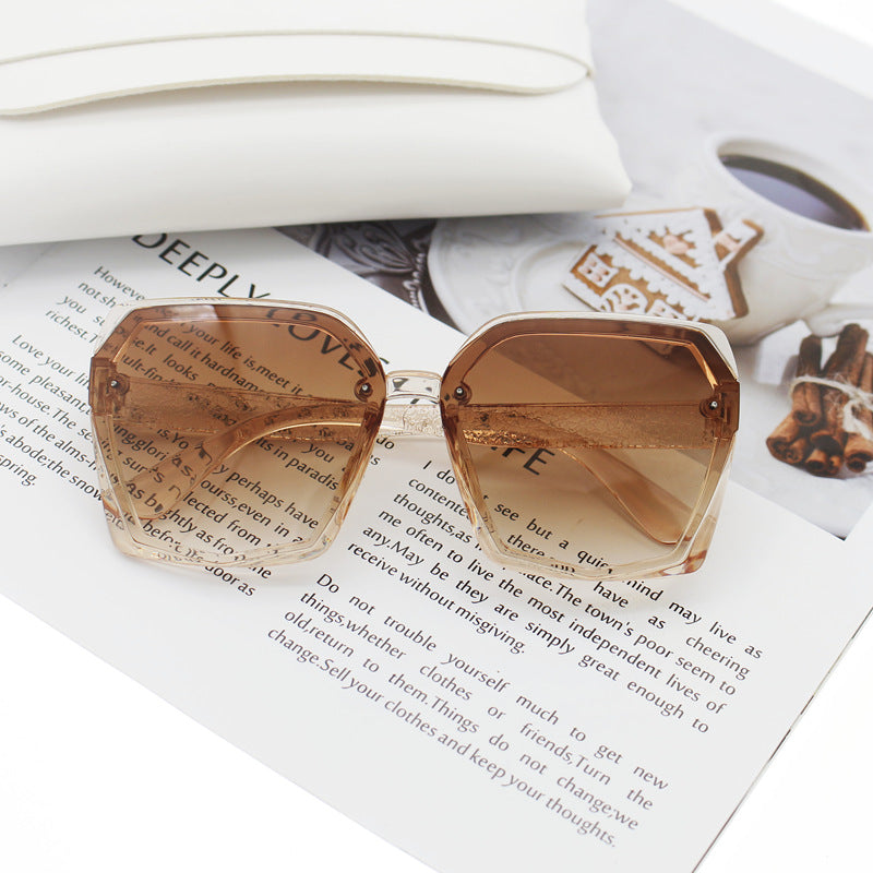 Damen Designer-Sonnenbrille im eleganten Hexagon-Design Karnz