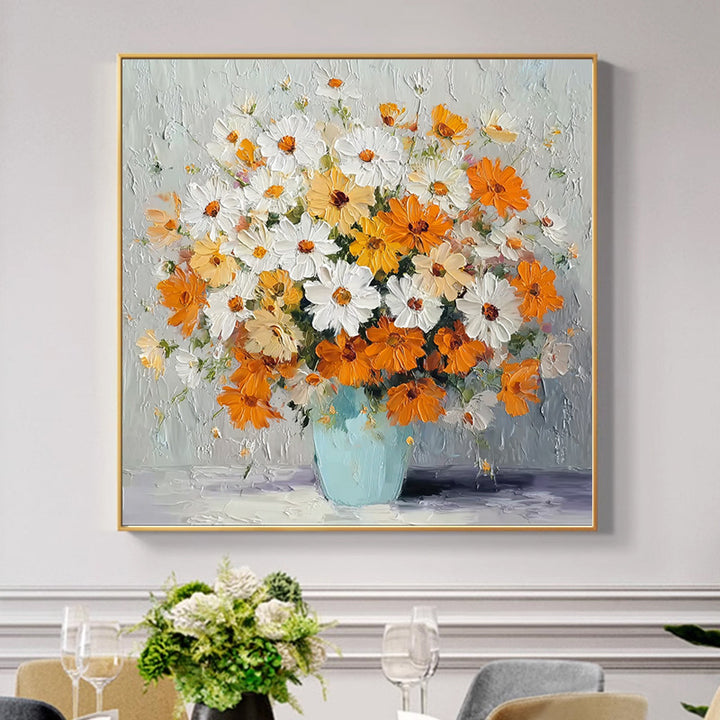 Floral Dekorative Leinwand Wandkunst