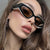 Damen Cat-Eye Sonnenbrille mit extravagantem Design und schützendem UV-Filter Karnz