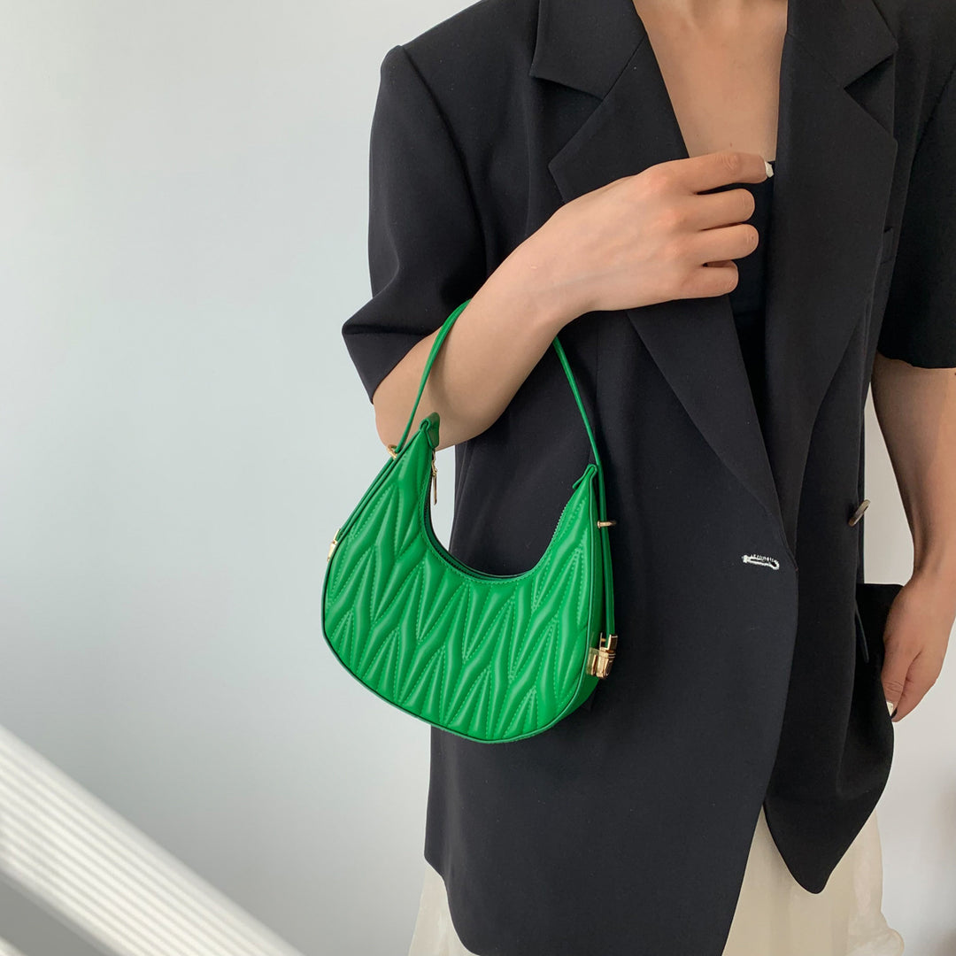 Gepolsterte Mini-Handtasche
