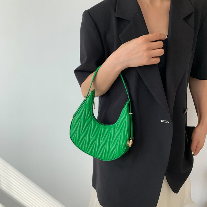 Gepolsterte Mini-Handtasche