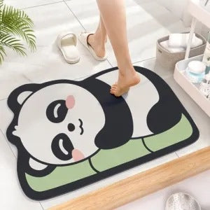 Cartoon Katze-Thema Badmatte