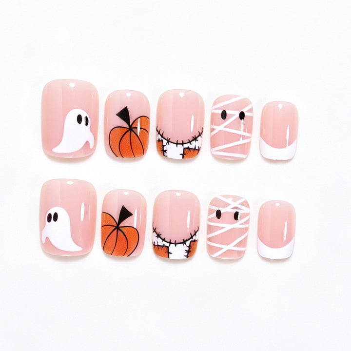 Halloween-Themen Press-On Nagelkunst Karnz