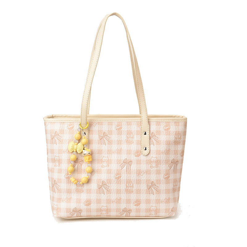 Chic Floral Gemusterte Tragetasche Karnz