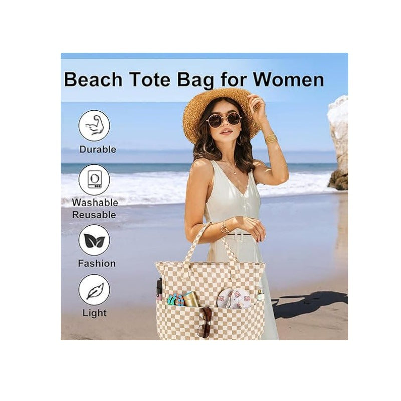 Geräumige Strandtasche mit Vielseitigen Fächern Karnz