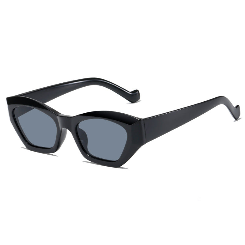 Damen modische Sonnenbrille im extravaganten Leopardenmuster Karnz