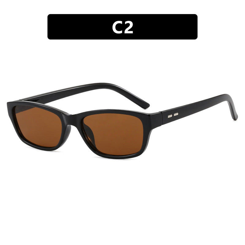 Damen Sonnenbrille im modernen, kantigen Design Karnz
