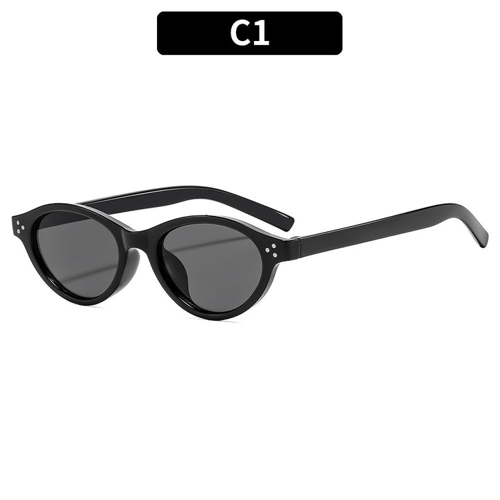 Retro Katzenaugen Sonnenbrille Modischer Stil