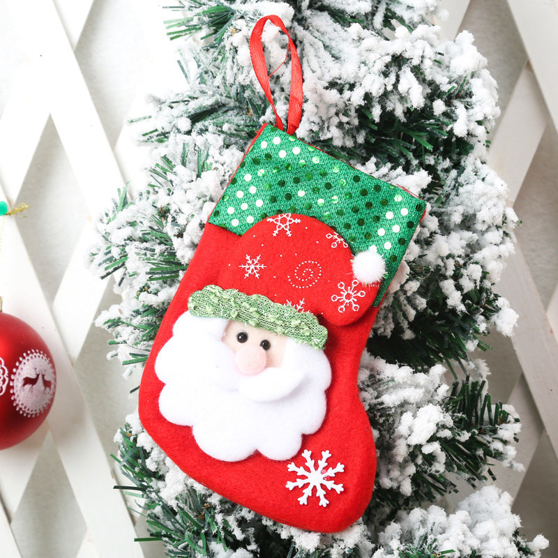 Festlicher Weihnachtsstrumpf Karnz