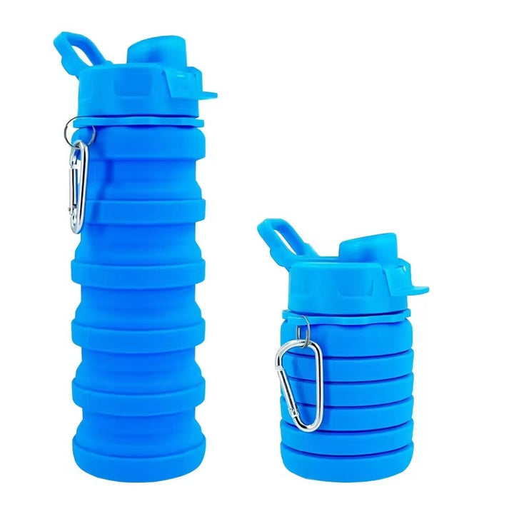 Damen zusammenfaltbare Silikon-Trinkflasche Karnz