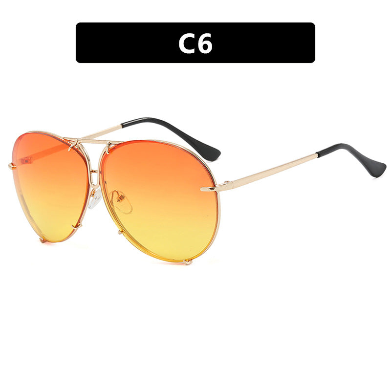 Damen Flug-Sonnenbrille mit stylischem Metallrahmen und UV-Schutz Karnz
