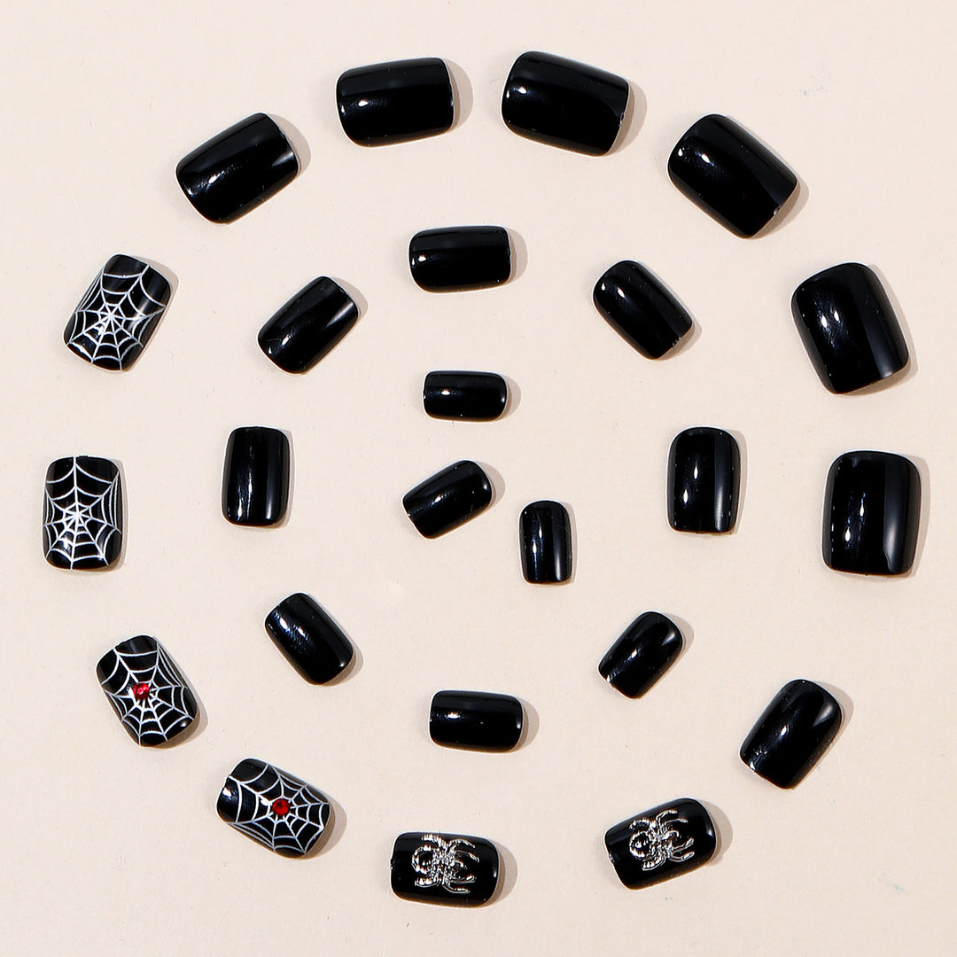 Gothic Halloween-Themen Nagelkunst Verlängerungen Karnz