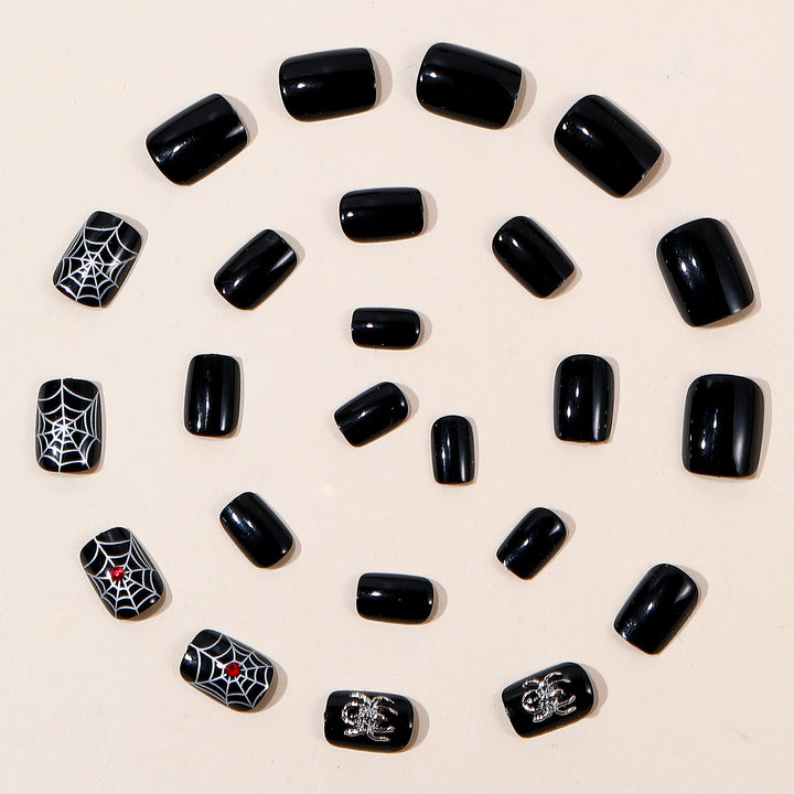 Gothic Halloween-Themen Nagelkunst Verlängerungen Karnz