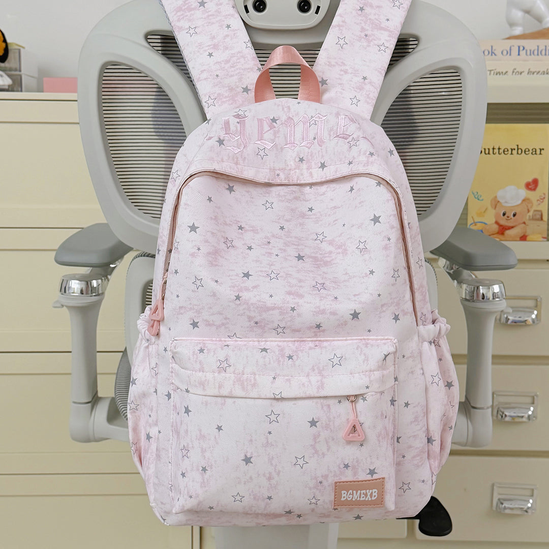 Stylischer Sternenprint-Rucksack Karnz