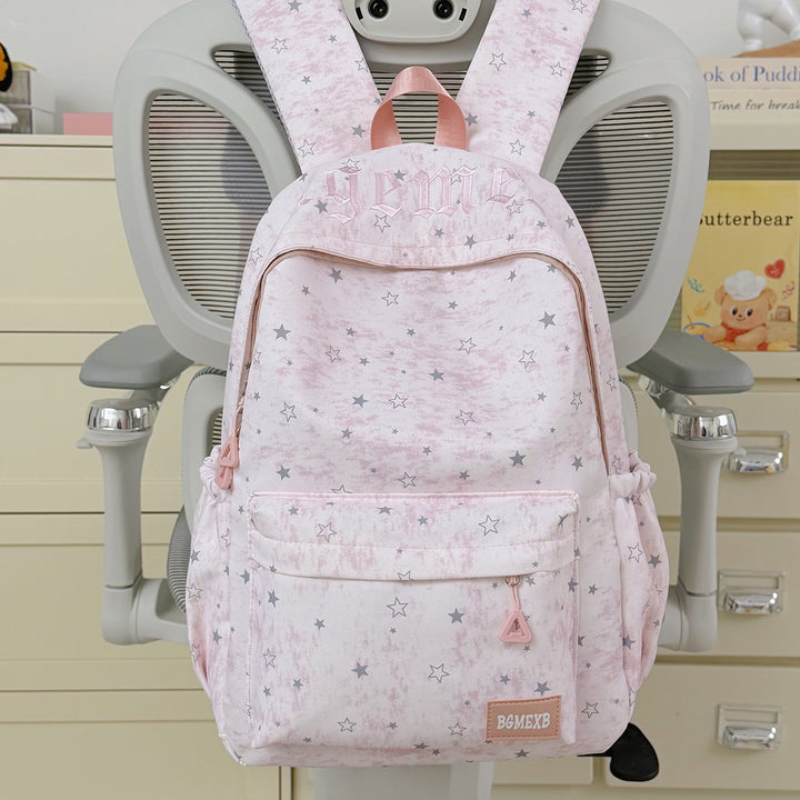 Stylischer Sternenprint-Rucksack Karnz