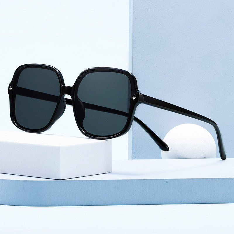 Damen elegante quadratische Sonnenbrille Karnz