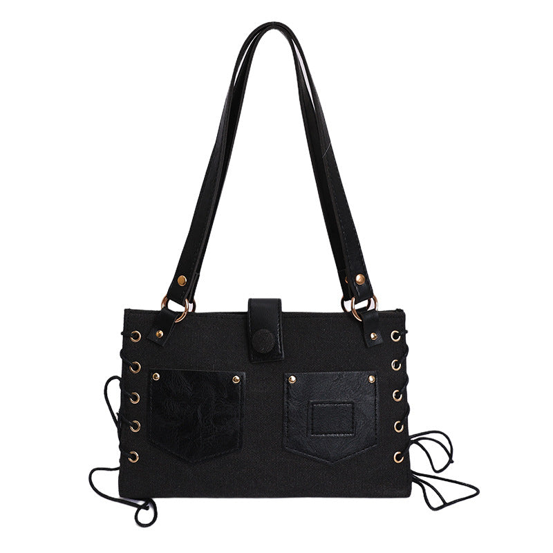 WoElegantly Structured Utility Tote Bag Karnz