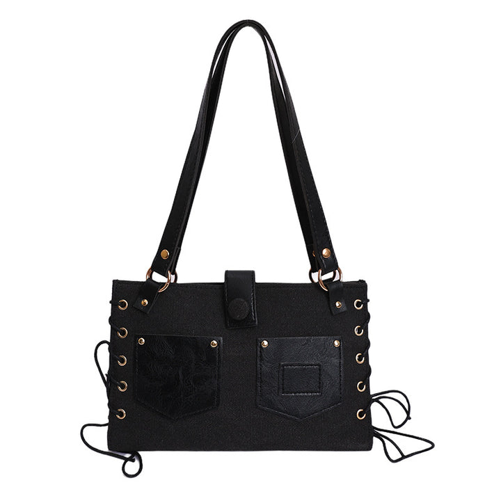 WoElegantly Structured Utility Tote Bag Karnz