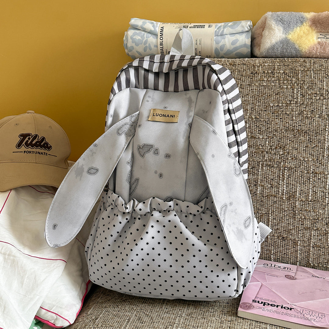 Verspielt Bunny-Ohren-Design Rucksack Karnz