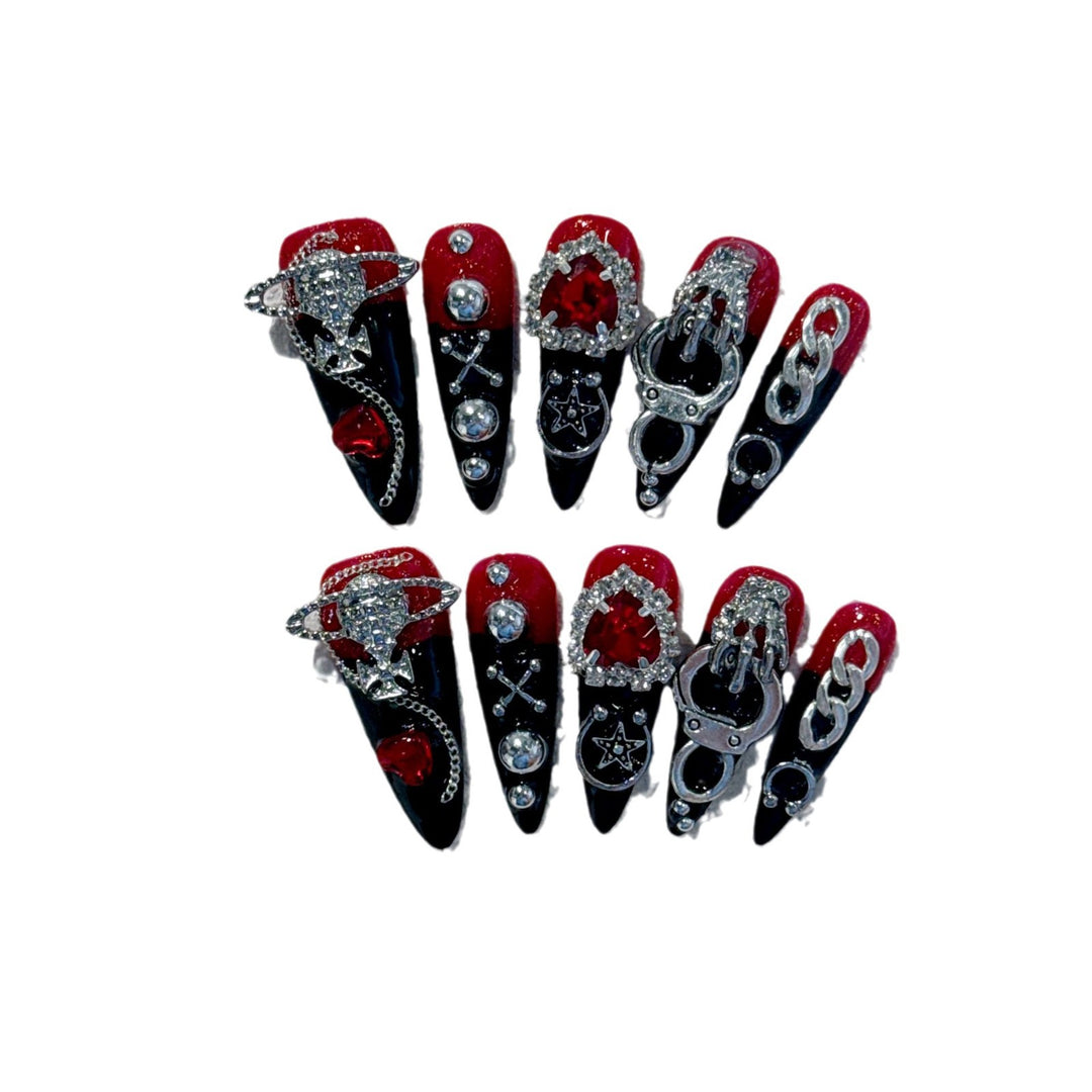 Glamouröse Nagelkunst Verlängerungen