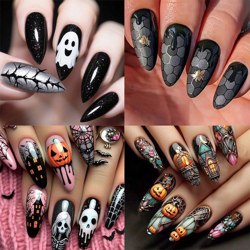Halloween-Themen Gruselig Nagelkunst Karnz